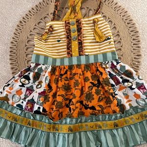 Girls 4 Matilda Jane Halloween knot tunic